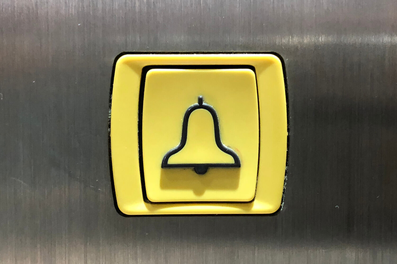 Emergency elevator button