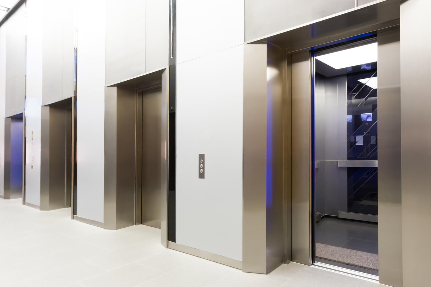 Elevator fire rated doors